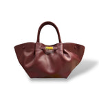 Marina Roca Nara | Bolso de mano elegante – Burdeos – photo 7