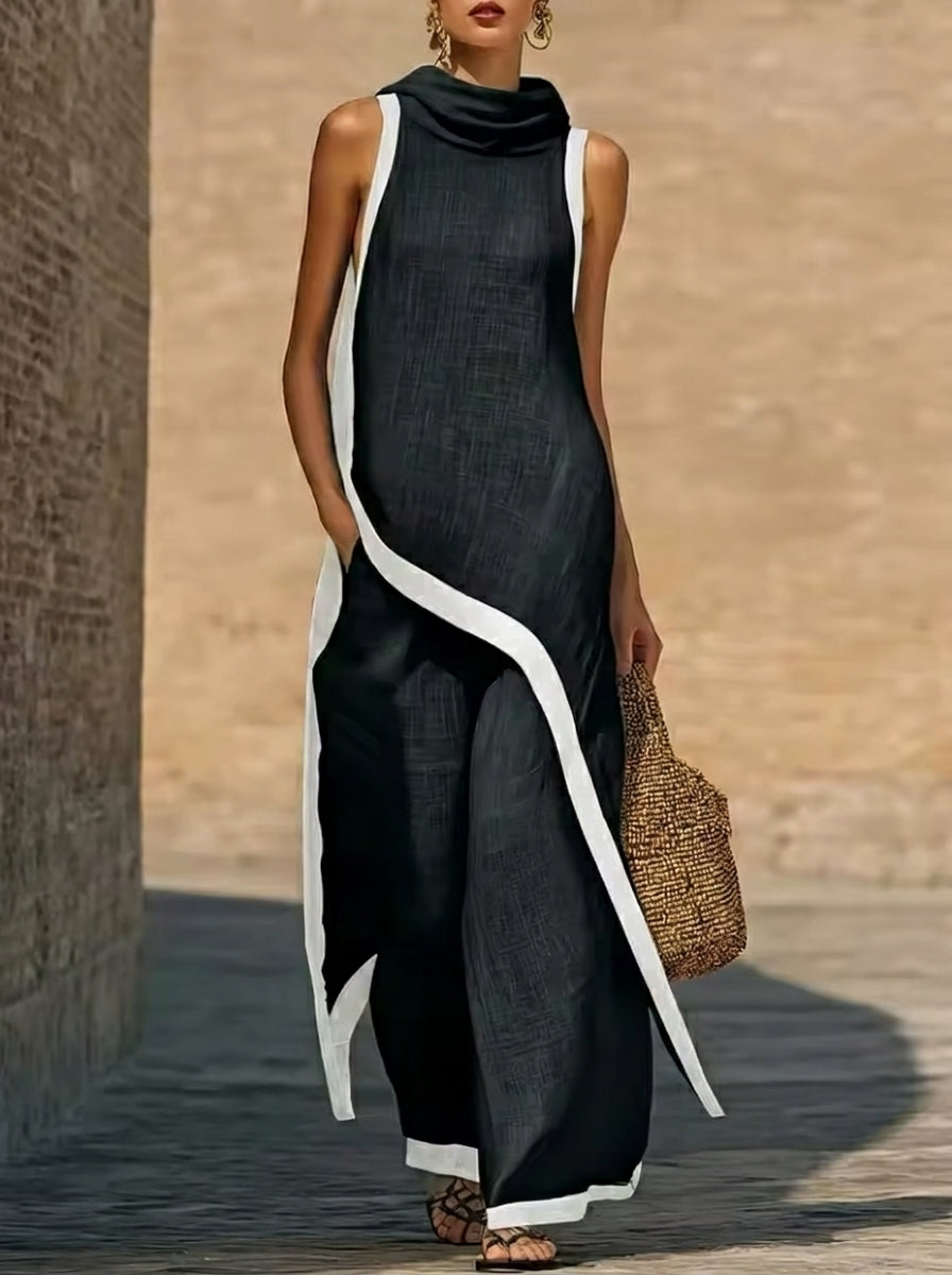 Helena Romero Marta - Conjunto Elegante Artesanal – Negro – photo 3