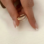 Marina Roca Anillo elegante con piedras preciosas Lucrecia – photo 2