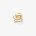 Marina Roca Anillo de tres láminas – Oro