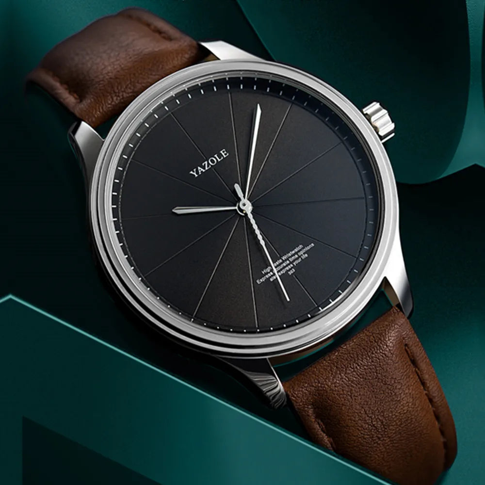 Marina Roca Colton - Reloj Minimalista – Negro & Marrón – photo 2