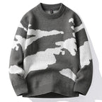 Marina Roca DONY | Jersey oversize estampado – Gris – photo 4
