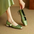 Marina Roca DAISY | Mary Janes ortopédicos – Verde – photo 2