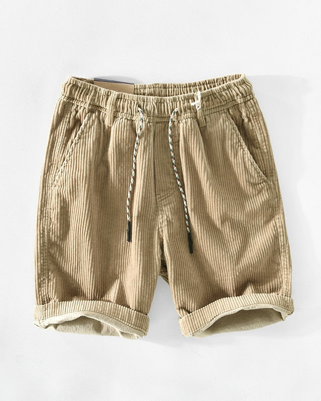 Marina Roca David™ | Pantalón corto de pana – Beige – photo 5
