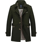 Marina Roca Gabardina de algodón Bruno – Verde – photo 6