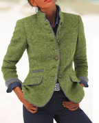 Marina Roca ELIA | Chaqueta de diseño – Verde – photo 4