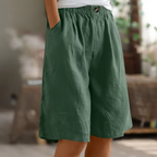 Marina Roca Alba | Pantalones Cortos de Verano – Verde – photo 10