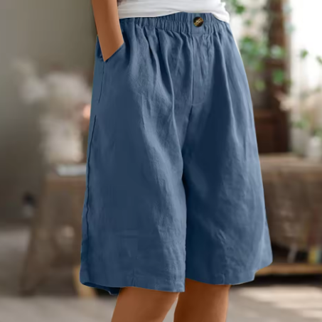 Marina Roca Alba | Pantalones Cortos de Verano – Azul – photo 5