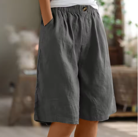 Marina Roca Alba | Pantalones Cortos de Verano – Gris – photo 3