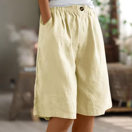 Marina Roca Alba | Pantalones Cortos de Verano – Beige – photo 4