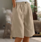 Marina Roca Alba | Pantalones Cortos de Verano – Caqui – photo 9