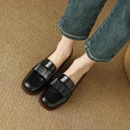 Marina Roca TRISHA | Loafers elegantes con detalle de nudo – Negro – photo 5