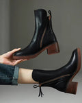 Marina Roca ABIE | Botas de cuero – Negro – photo 2