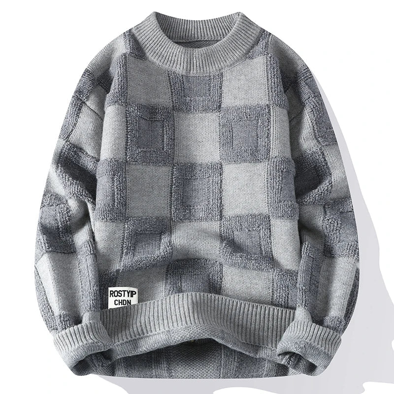 Marina Roca MARCO | Jersey de punto estampado – Gris – photo 2