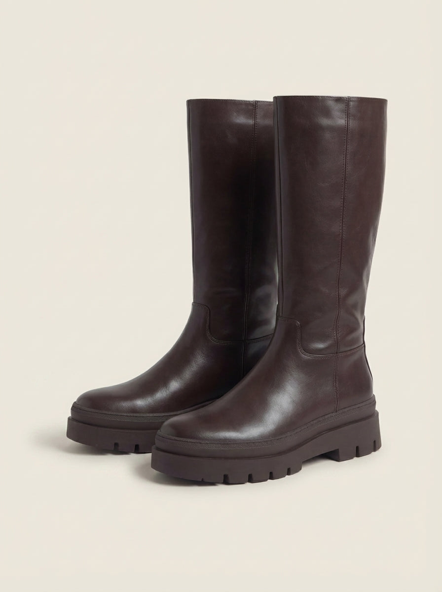 Iria | Botas altas marrón