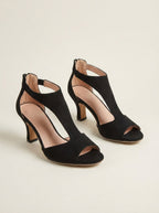 Volmena Claudia - Sandalias Ortopédicas con Tacón – Negro – photo 4