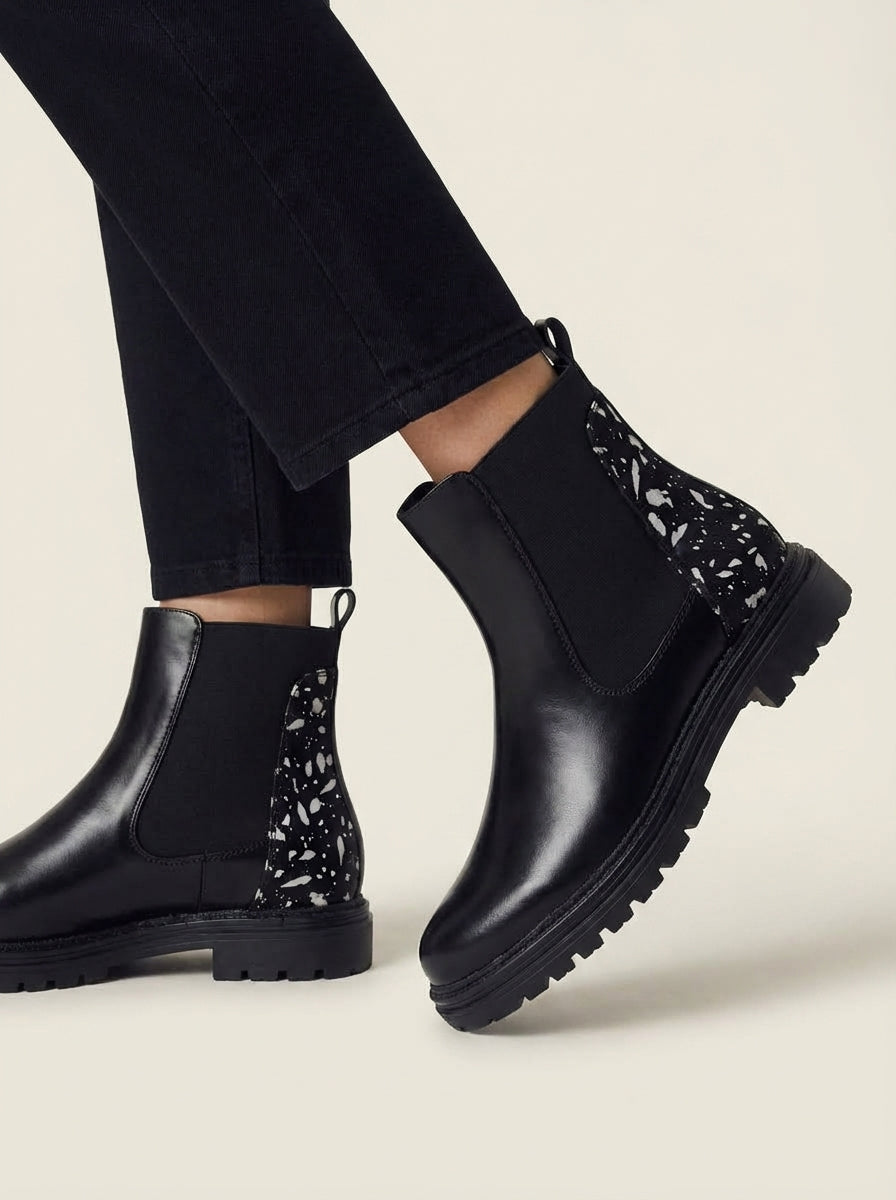 cherystylefashion Chelsea Botas Negras - Detalle Oscuro – photo 3