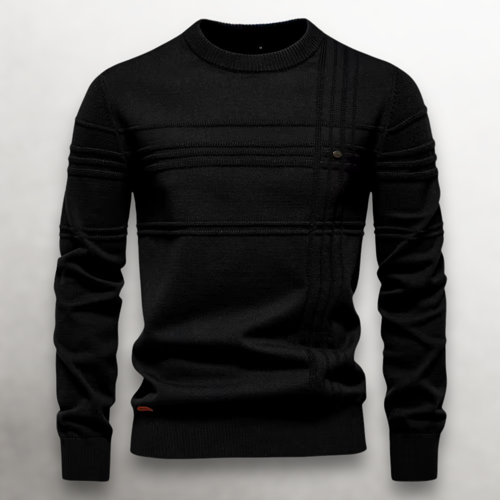 Marina Roca Liam™ | Suéter de algodón – Negro – photo 2