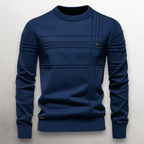 Marina Roca Liam™ | Suéter de algodón – Azul marino – photo 4