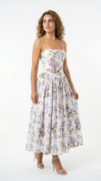 Marina Roca Estrella | Vestido midi floral
