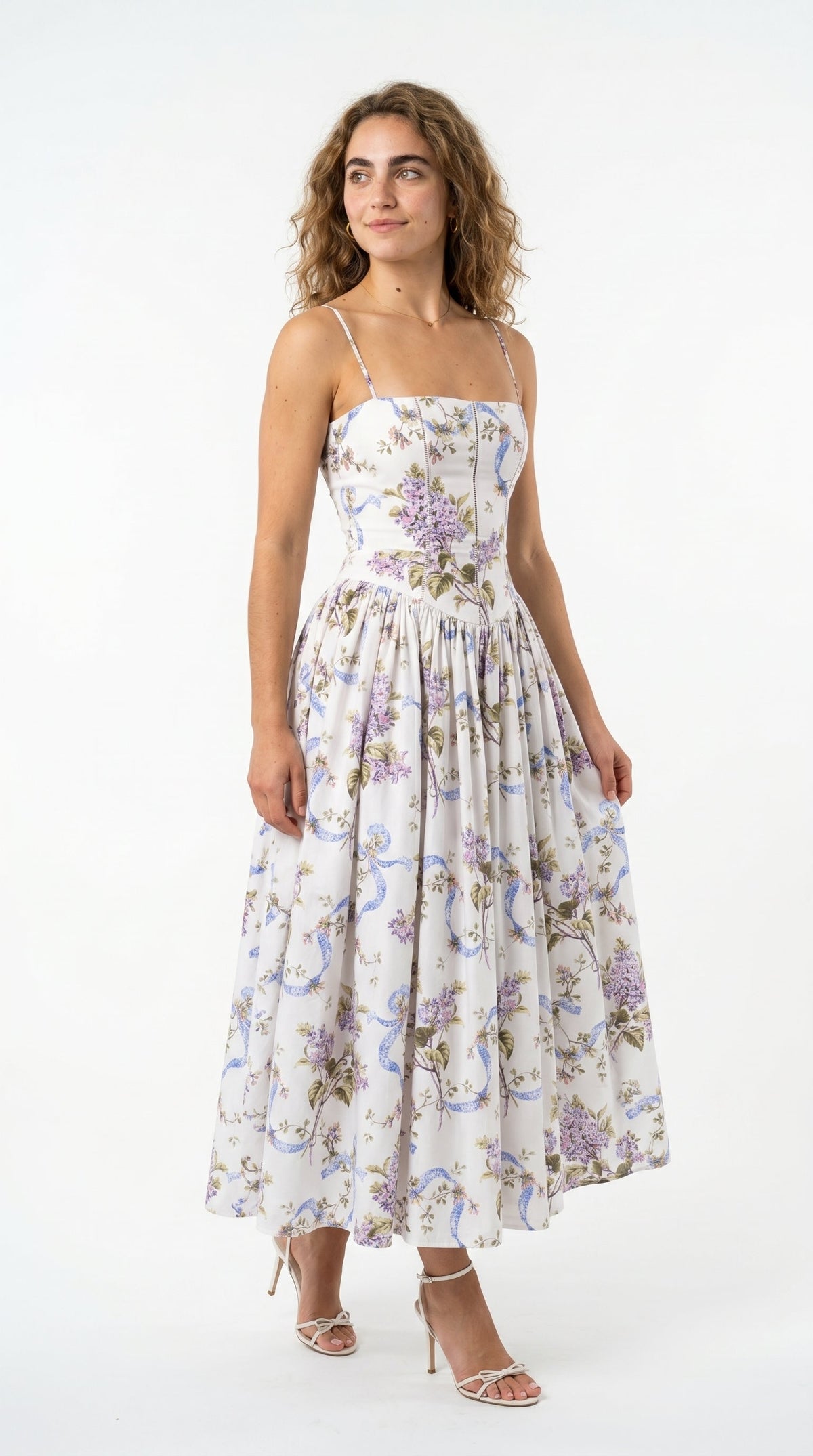 Marina Roca Estrella | Vestido midi floral