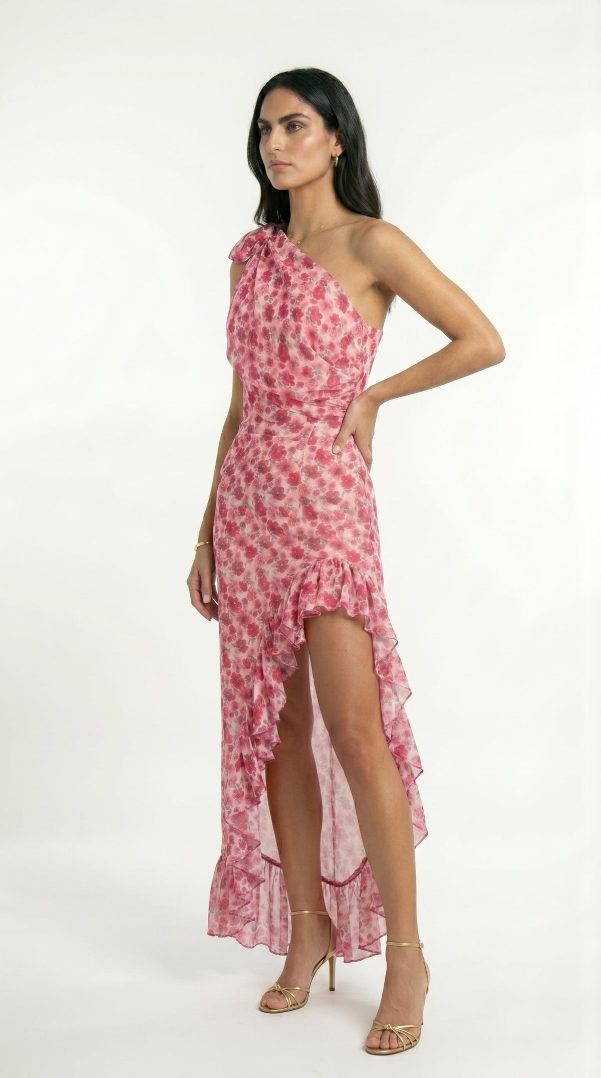 Marina Roca Carmen | Vestido con estampado floral