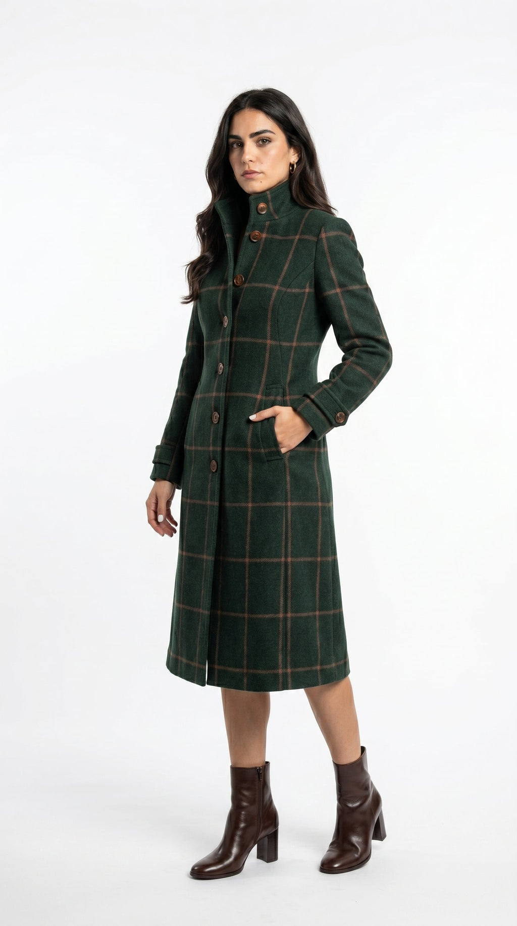 Marina Roca CAMILA | Abrigo estampado de temporada