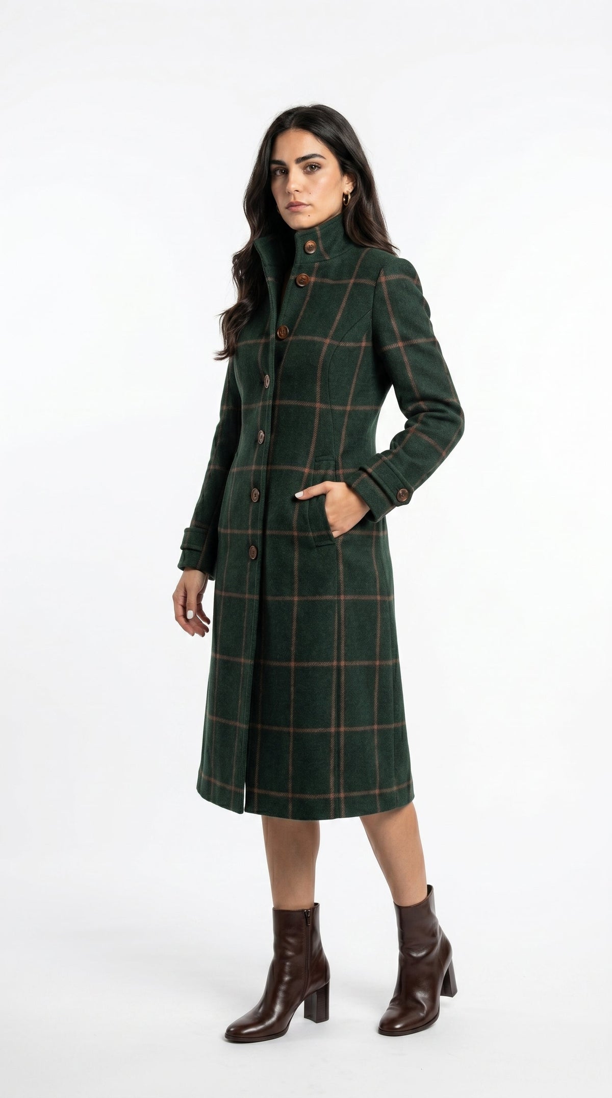 Marina Roca CAMILA | Abrigo estampado de temporada