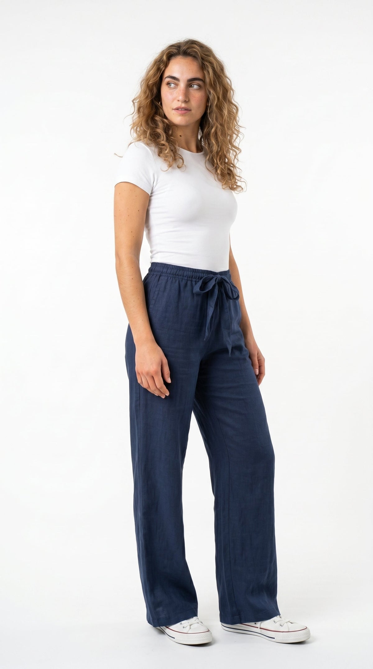 Marina Roca Brisa | Pantalones Elegantes de Lino