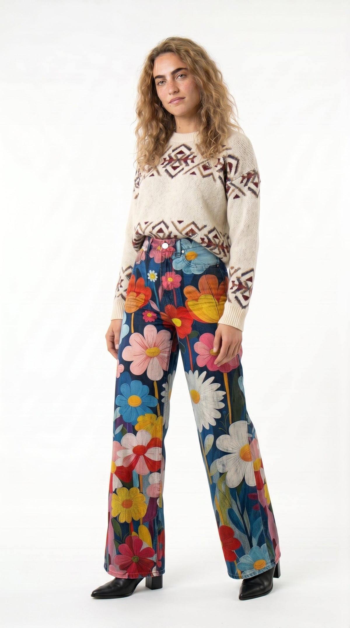 Marina Roca Nerea | Pantalones boho vintage
