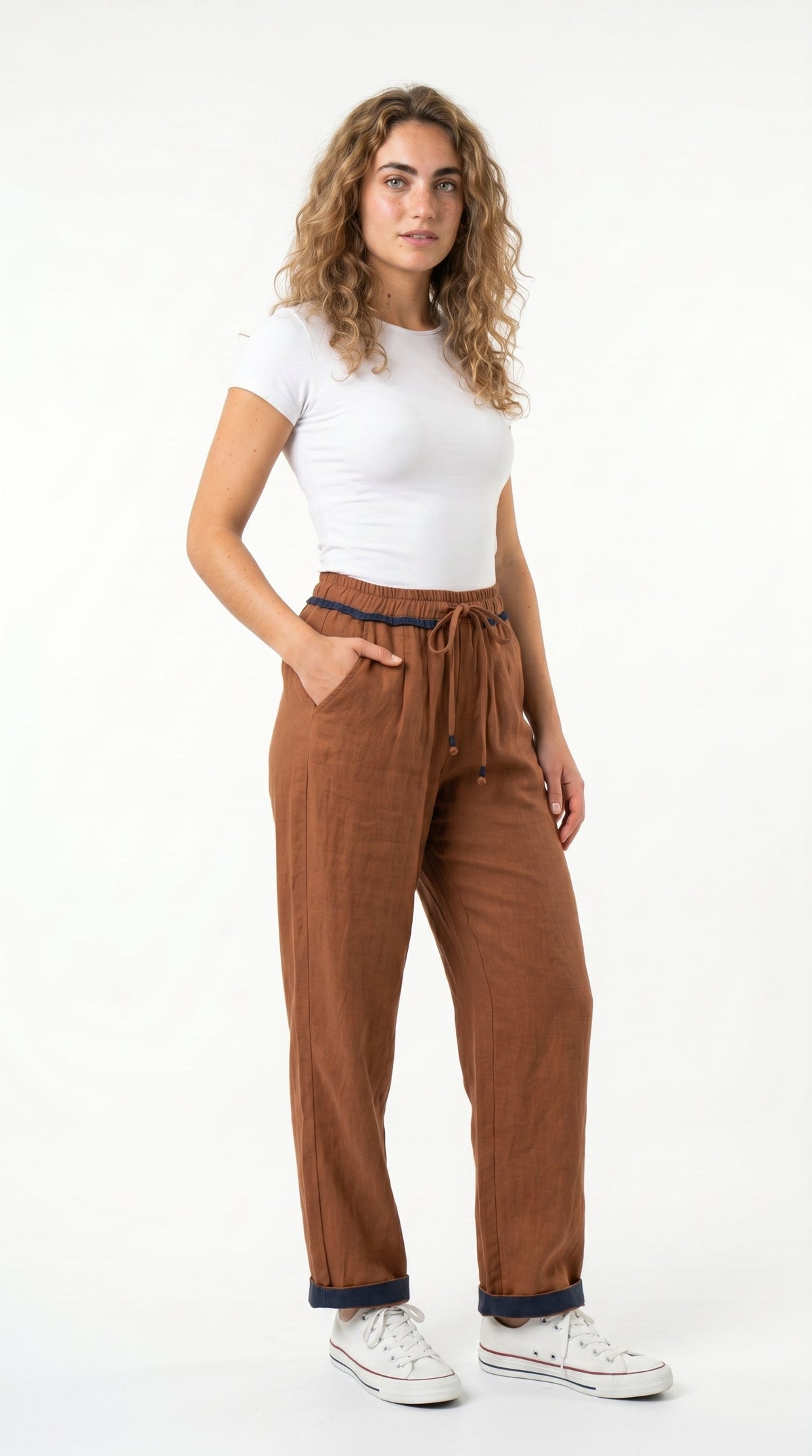 Marina Roca Mila | Pantalones con Cuerda Sin Esfuerzo