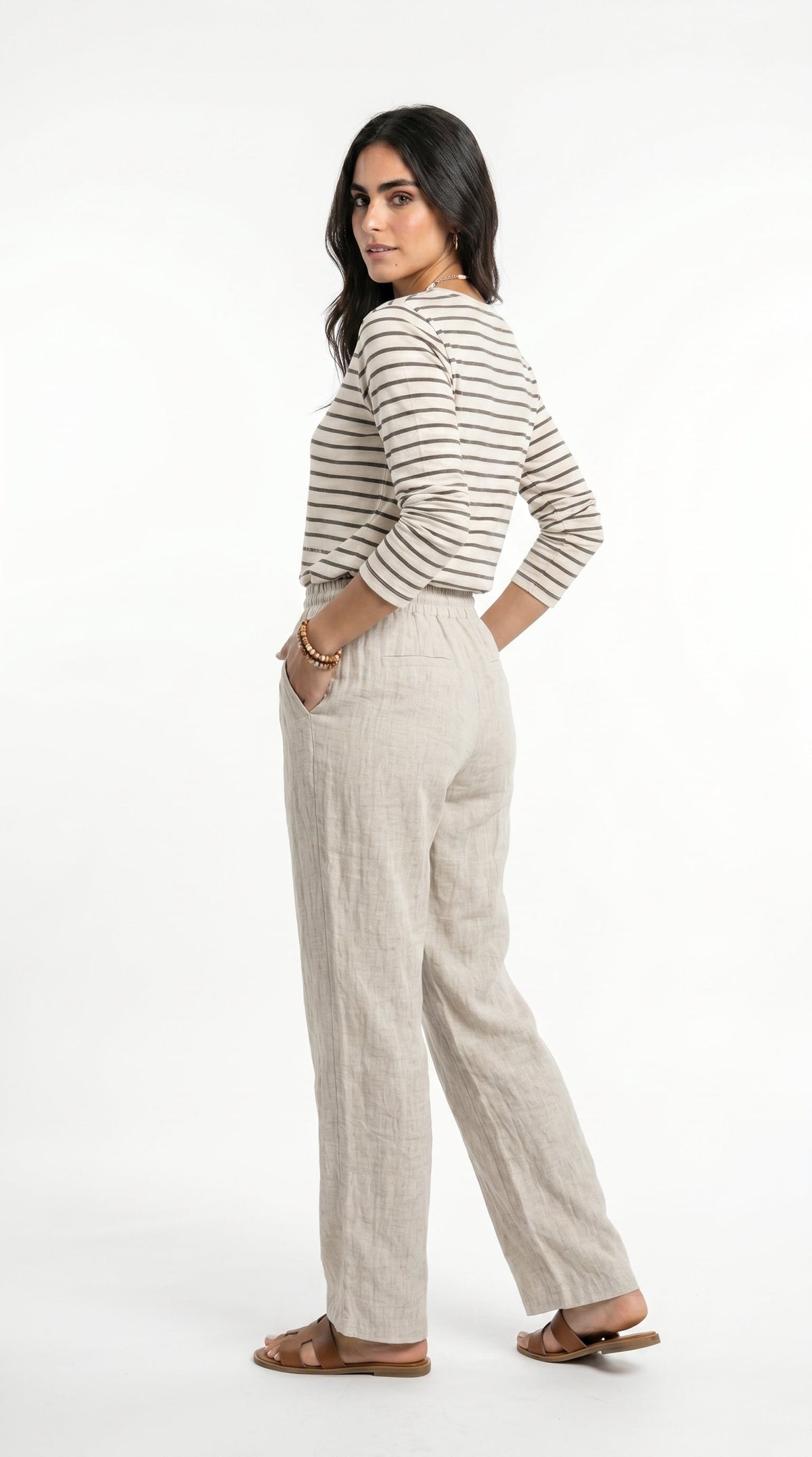 Marina Roca Allegra | Pantalones Chic con Cordón