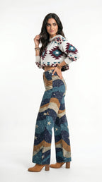 Marina Roca Rocío | Pantalones boho vintage