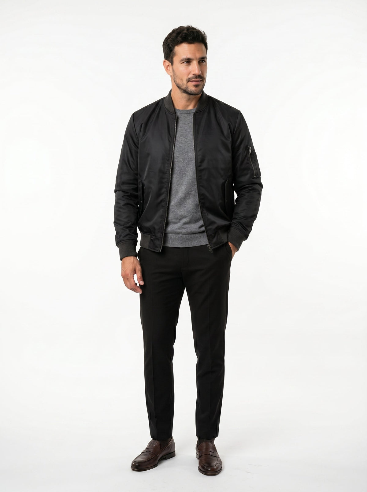 Marina Roca Hugo | Chaqueta Bomber Casual & Elegante