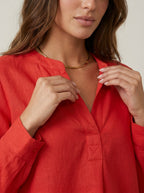 Bellier Paris Raquel - Blusa Elegante con Cuello en V – photo 5