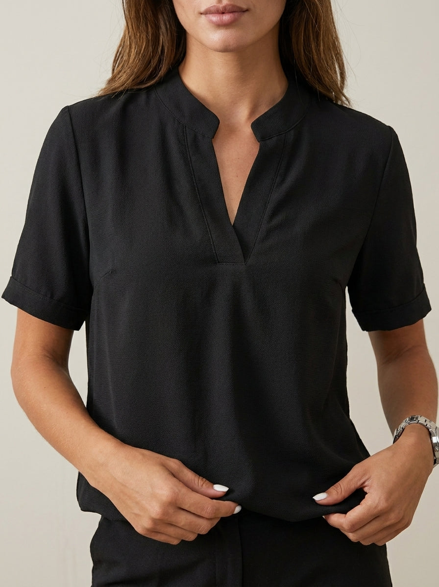 Bellier Paris Raquel - Blusa Elegante con Cuello en V – photo 11