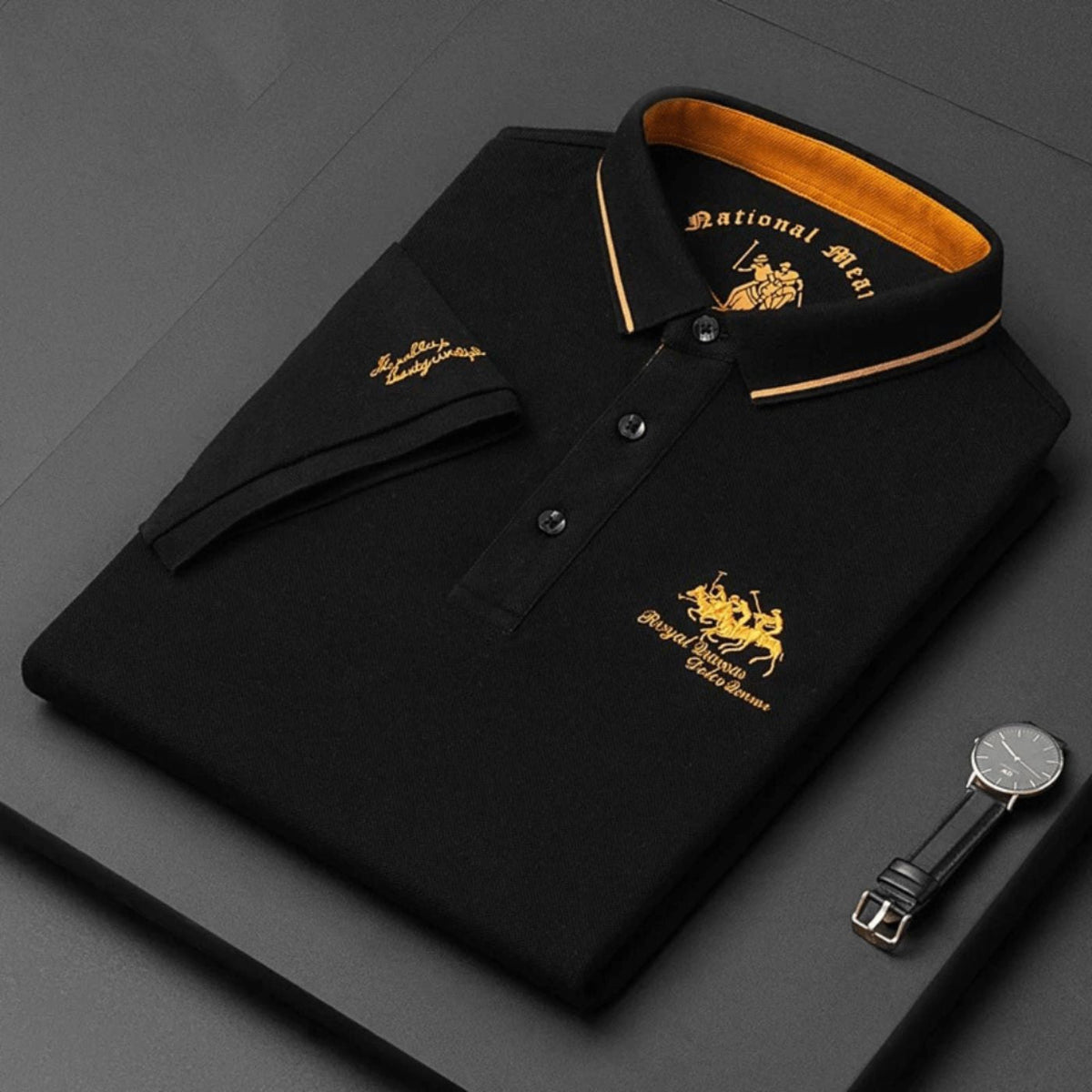 Marina Roca Daniel - Polo Elegante – Negro – photo 7