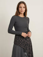 Lunoré Clara - Vestido Largo Leopardo
