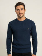 camilleboutique.de Gonzalo - Jersey de Cuadros – Azul Oscuro – photo 8