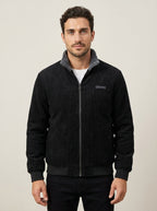 Leauryn DE Renzo - Chaqueta de Pana con Forro de Felpa – Negro – photo 8