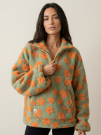 Lindemann Mode Daisy - Sudadera Fleece Bloom – Naranja – photo 6