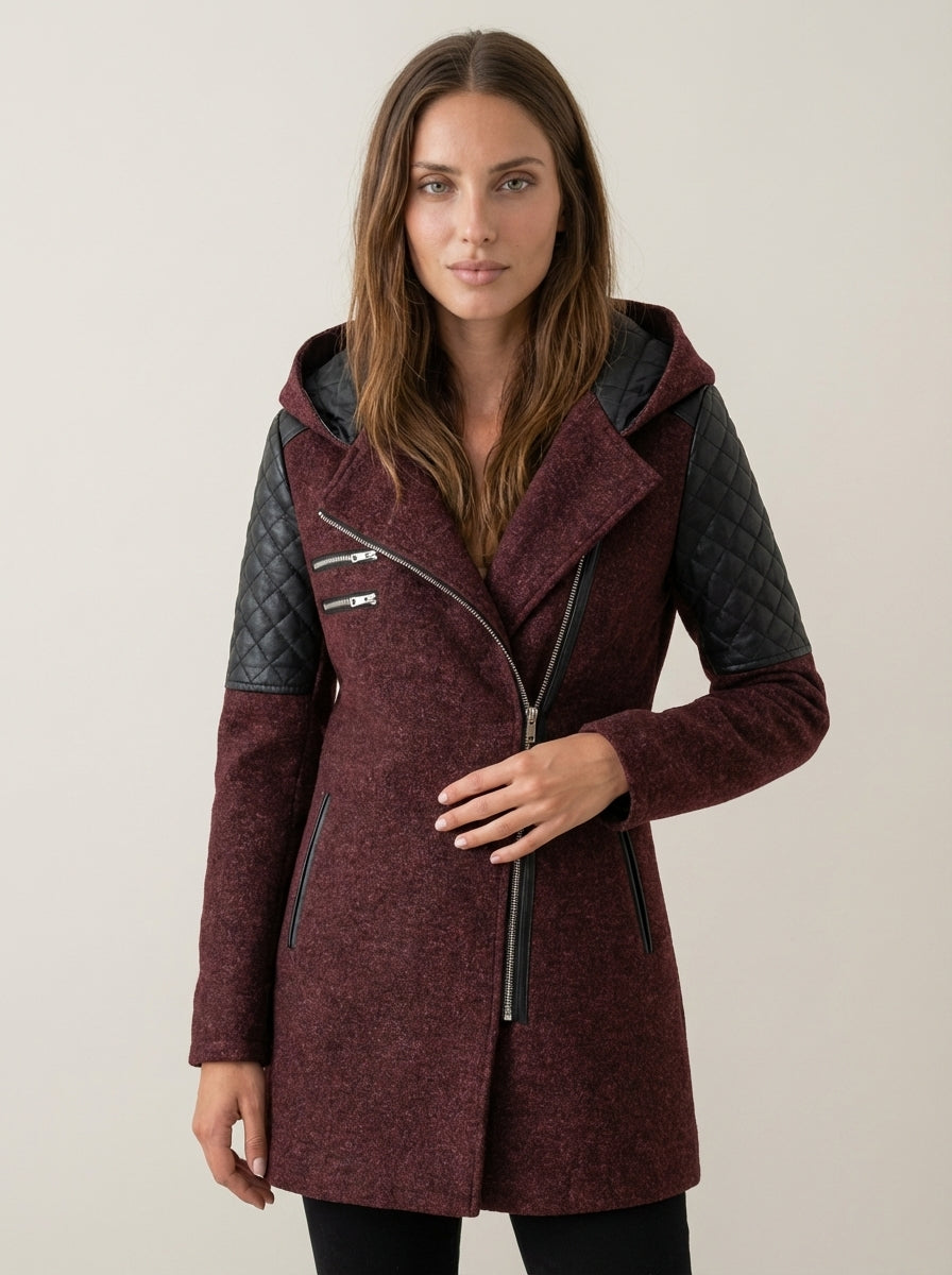Lindemann Mode Marta - Chaqueta Térmica de Invierno Premium – Burdeos – photo 10
