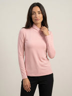 Corrovo Olivia - Jersey de Cuello Alto – Rosa