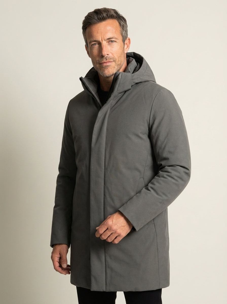 Givalli Galver - Chaqueta Premium de Invierno – Gris