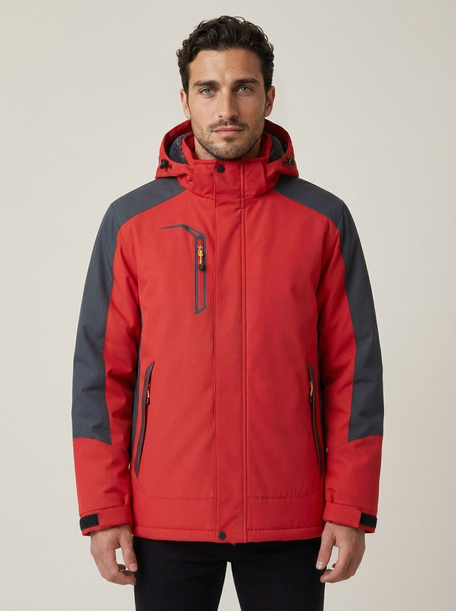 Siena Valenti Montana - Chaqueta de Invierno con Forro Polar – Rojo – photo 8