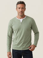 camilleboutique.de Martín - Camiseta Premium Manga Larga – Verde – photo 8