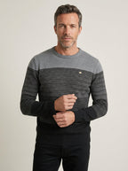 camilleboutique.de Antonio - Jersey Estilo Masculino con Máximo Confort – Gris – photo 4