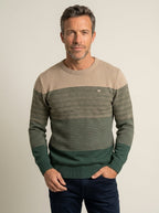 camilleboutique.de Antonio - Jersey Estilo Masculino con Máximo Confort – Verde