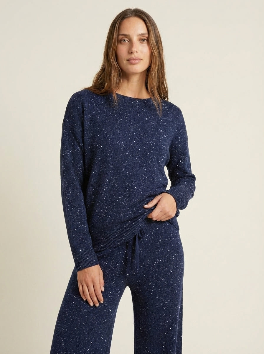 jeaniny Lucía - Conjunto Brillante – Azul Oscuro – photo 10