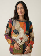 Aubert Paris Zaira - Top Artístico con Gato